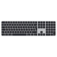 Apple Magic Keyboard inalámbrico con teclado númerico y Touch ID ES | Negro